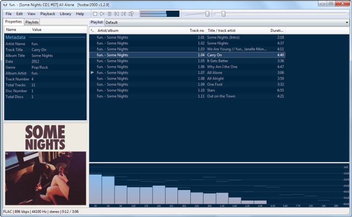 bästa musikspelare-för-windows-foobar2000