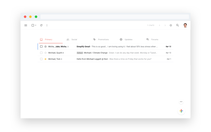 Inkorgen Gmail-alternativ