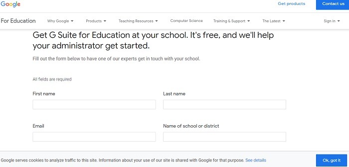 Gsuite For Education