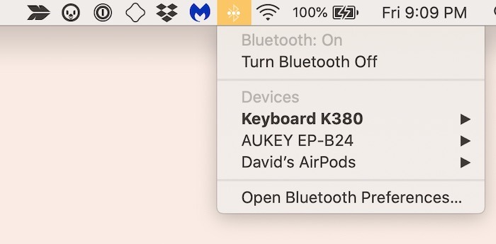 Yhdistä Joycons Mac Bluetoothiin