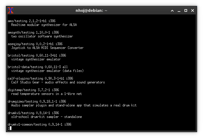 Apt Piped Output
