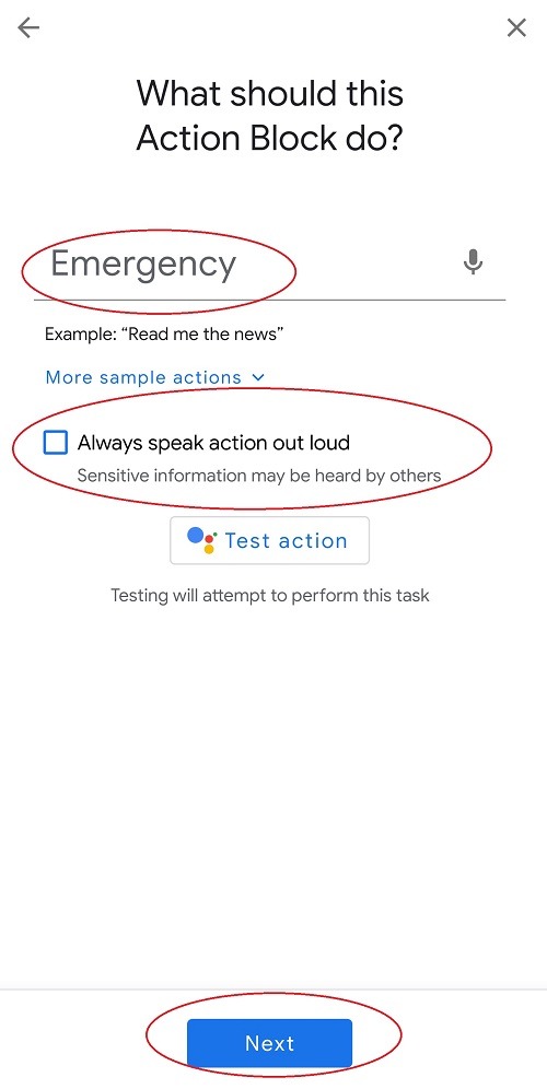 Kuinka luoda Android-hätätilarutiini Google Assistantin mukautetulla nimellä