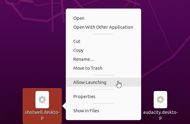 Ubuntu Desktop-genvägar tillåter start
