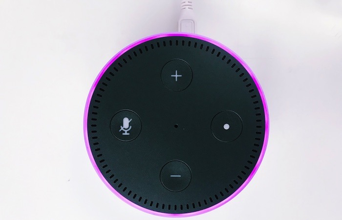 Jos Amazon Echo hehkuu purppurana, siinä on yhteysongelmia.