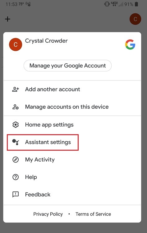 Kuinka käyttää Google Assistant Family Bell Feature Assistant -asetuksia