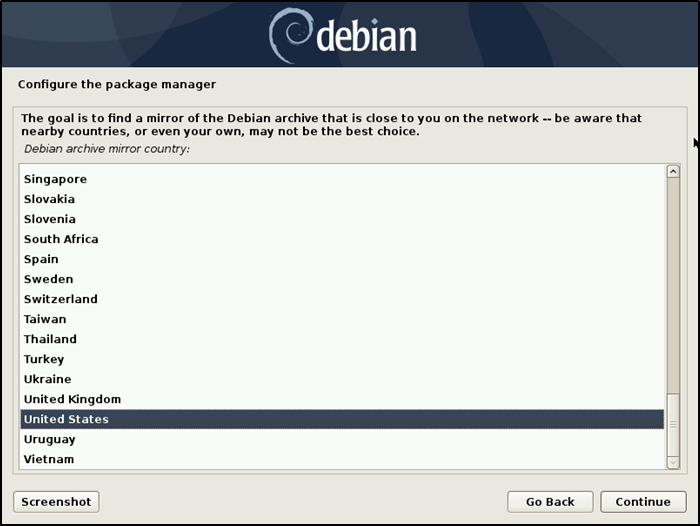 Debian Install Setup Package Manager Language