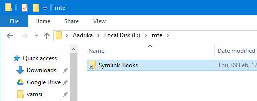 create-symlinks-win10-symlink-for-folder-created