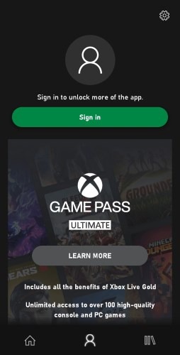 Xbox Game Pass-pålogging