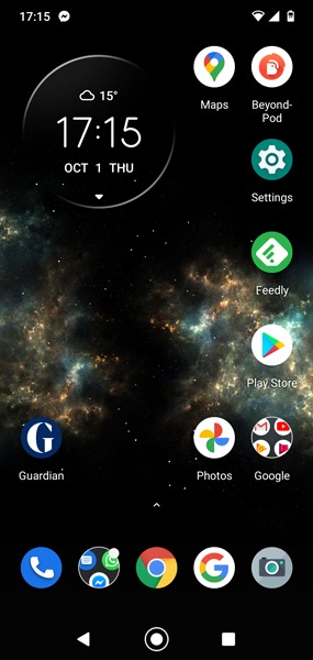 Tee Live-taustakuva Android-videotapetti Cosmos