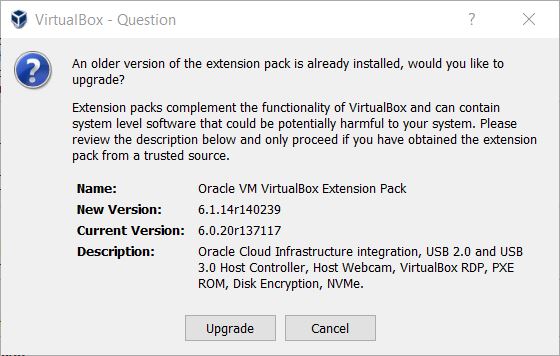 Virtualbox Share Devices Extension Pack Install
