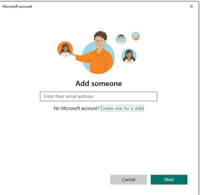 Microsoftin perheen turvaominaisuuksien määrittäminen Windows 10 -sähköpostissa