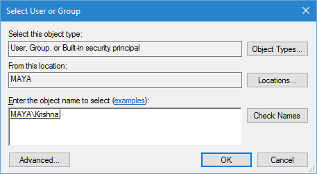 windowsapps-folder-enter-username