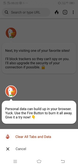 Uc Browser Alternative Duckduckgo Fire