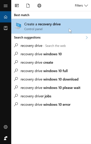 recovery-drive-win-10-select