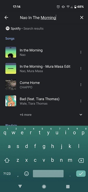 Slik setter du Spotify-alarm Google Select Song Spotify