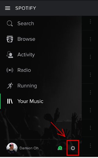 Spotify Android-sovellukselle.