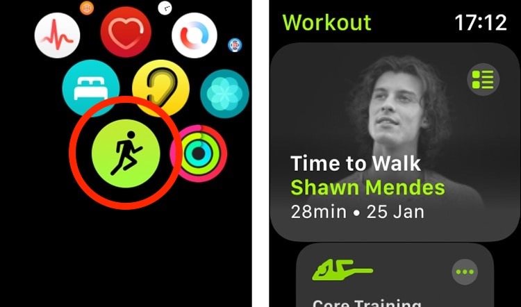 Time to Walk Apple Watch Workout App