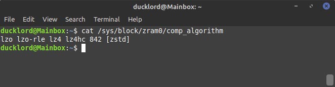 Konfigurer Zram On Ubuntu Check Compression Algorithms