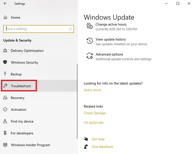 Felsökning av Windows 10 Uppdateringsinstallationsproblem Felsökning