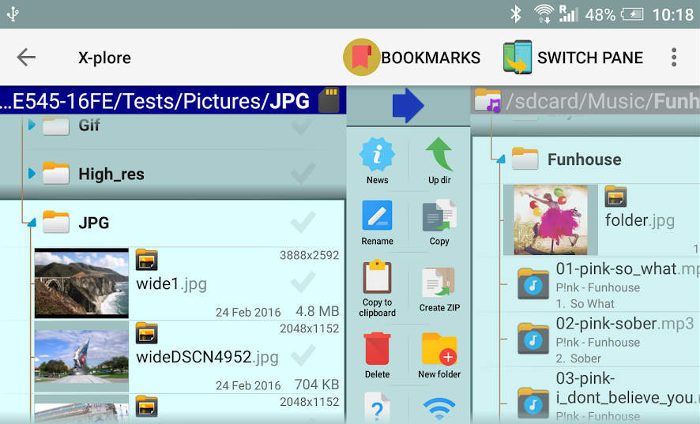 Beste Android TV-apper X Plore File Manager