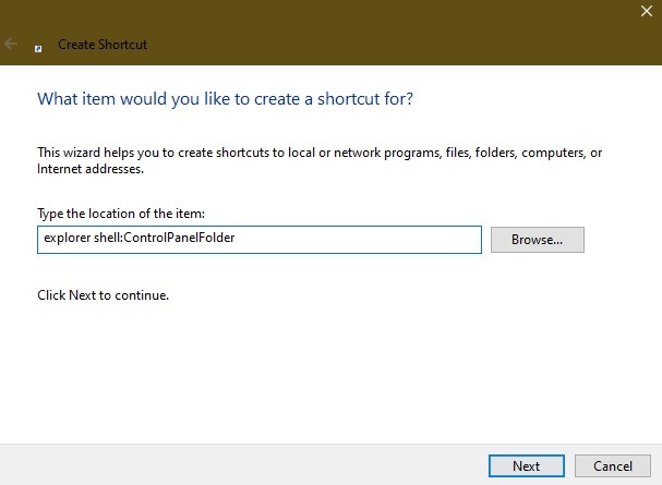 Ohjauspaneelin avaamistavat Windows 10 Desktopissa 1