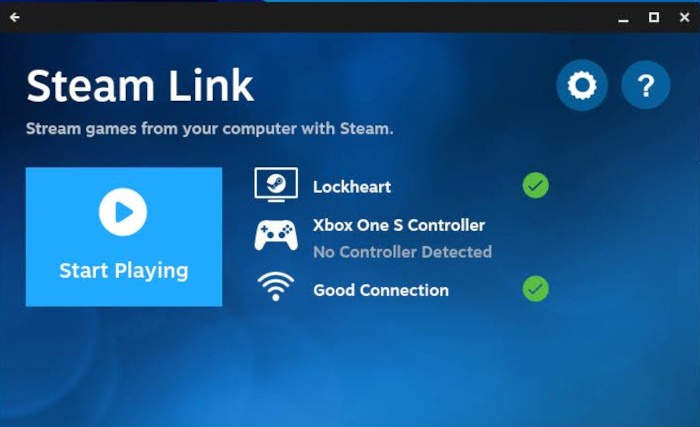 Steam ja Steam Link Chromebookissa Steam Link Vaihe 5
