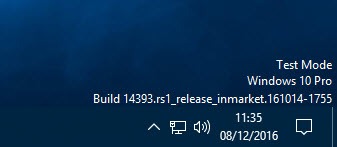 win10-install-unsigned-drivers-test-mode-in-action