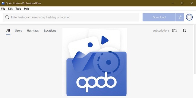 Qoob Stories Review Oversikt over Instagram Downloader