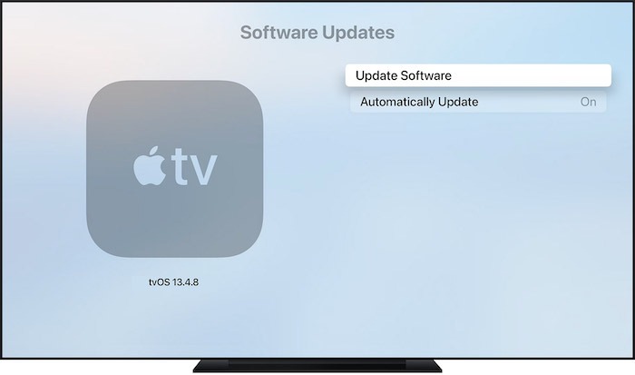 Apple Tv Provider Tv -ohjelmistopäivityksen lisääminen