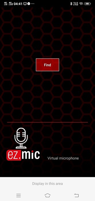 Smartphone mikrofon Windows Ez App Find