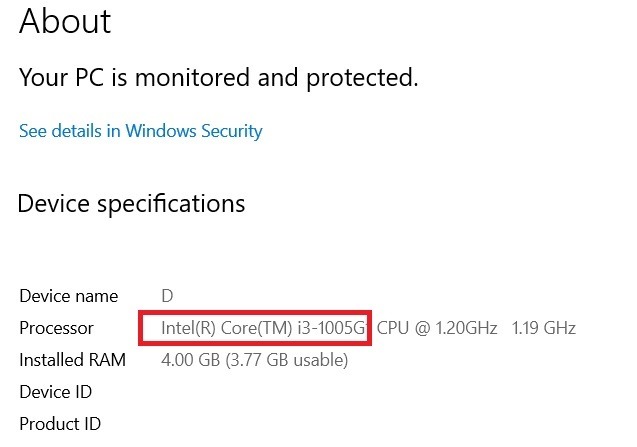 Windows11-kompatibilitetsprosessoropplysninger