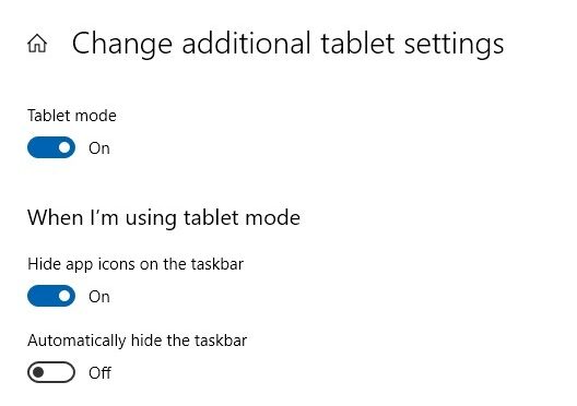 Windows Kiosk Tablet -tila