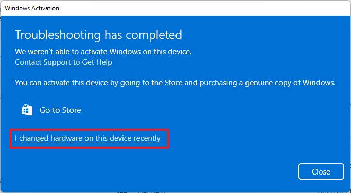 Windows 11 reaktivering