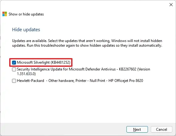 Windows 11 päivitys estetty