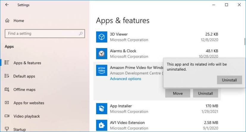 Windows 10 avinstallera inkompatibla appar