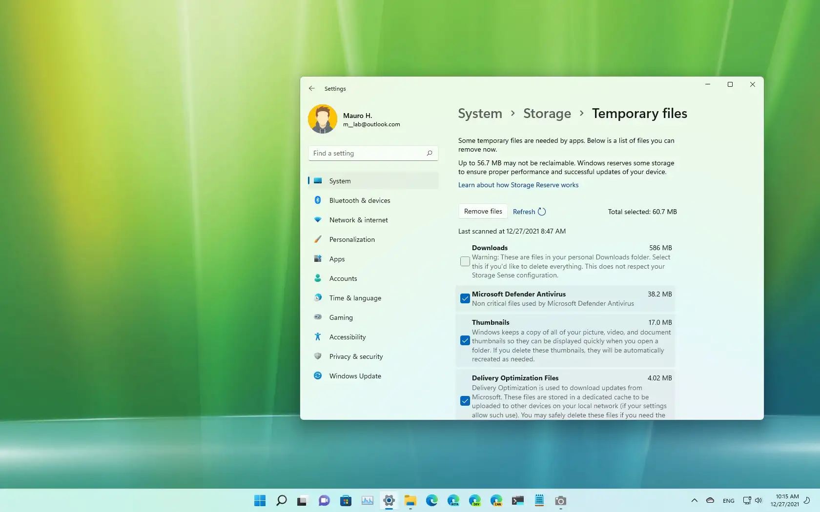 Hur man tar bort temporära filer i Windows 11