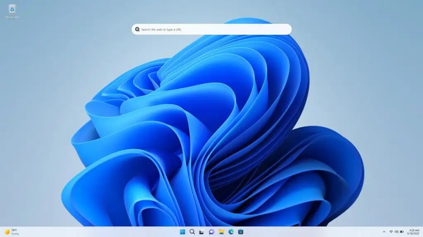 Desktop søkewidget
