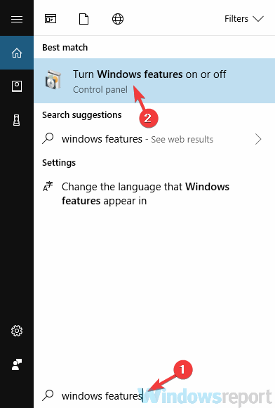 slå på eller av Windows-funktioner Windows Media Player ingen video