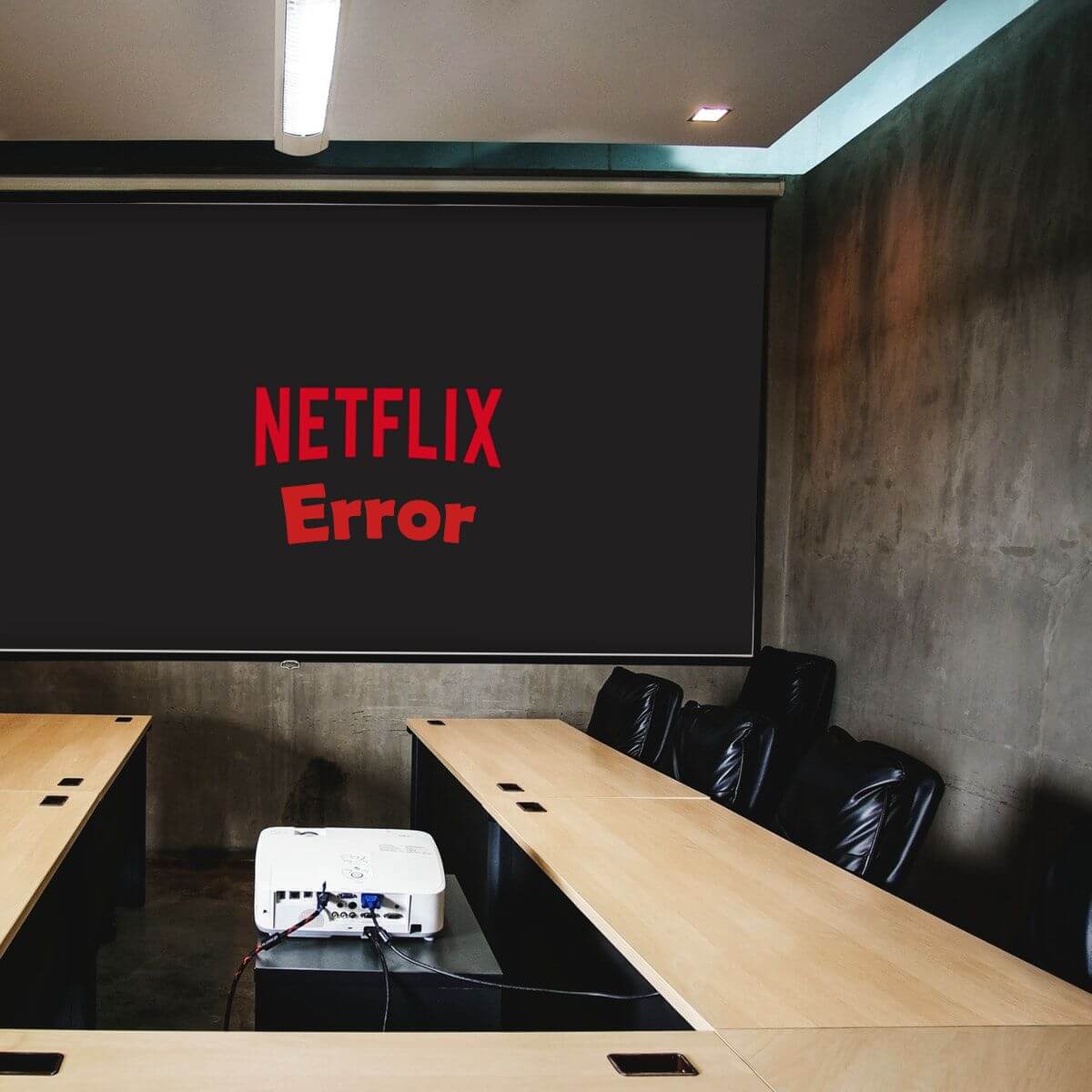 Projektor vil ikke spille Netflix [QUICK FIX]