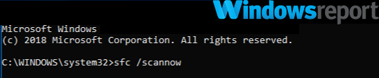 WPCMON.exe sletting sfc /scannow