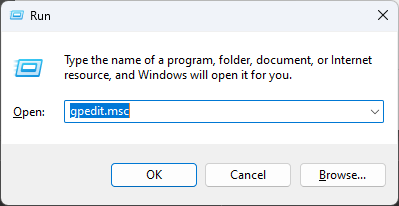GPEDiT.msc: Fel vid start av Windows Reparationstjänst?
