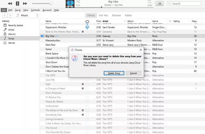 Kuinka poistaa iTunes-kirjasto tietokoneelta [Full Guide]