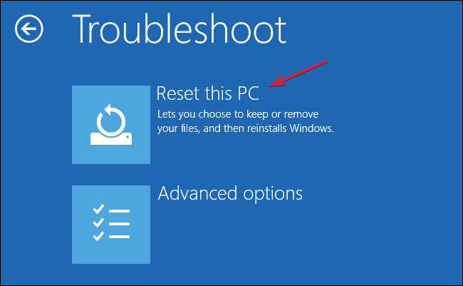 Fix: Sätt i din Windows-installations- eller återställningsmedia