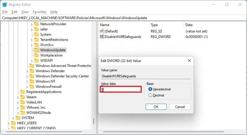 Windows 11 22H2 poistaa päivityslohkon käytöstä