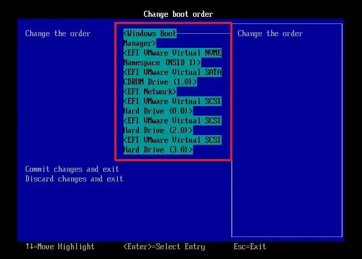 Windows 11 valitse käynnistysjärjestys