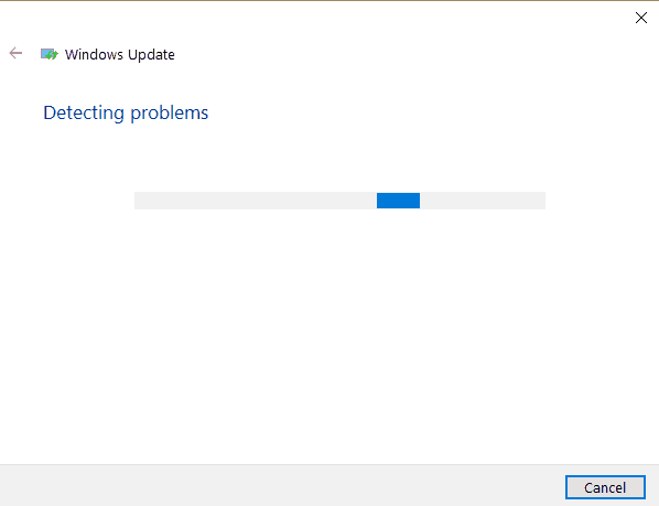 Windows Update felsökning