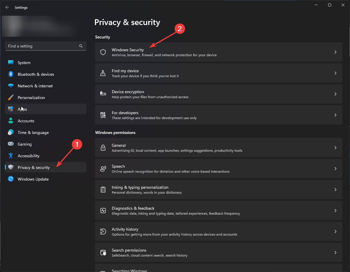 Personvern og sikkerhet - Windows-sikkerhet