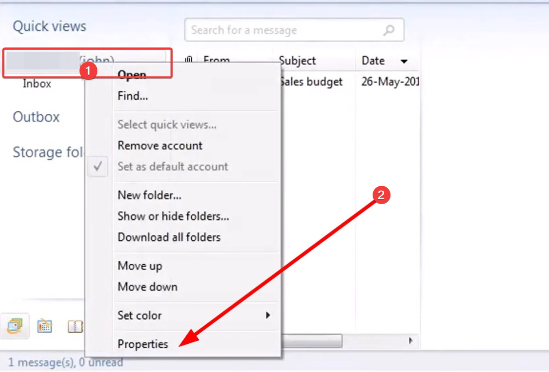 Windows Live Mail ei lähetä sähköposteja