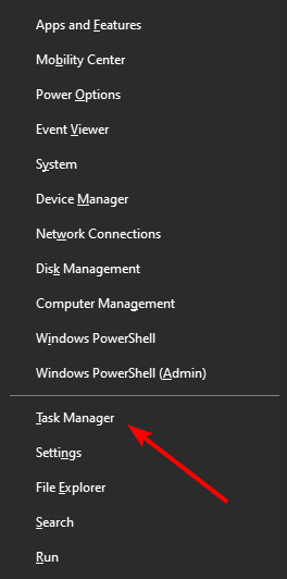 Windows 10:n akkukuvake puuttuu tehtävähallinnasta