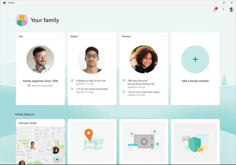 Microsoft Family App
